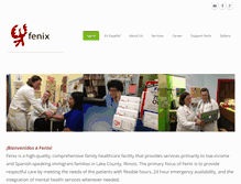 Tablet Screenshot of fenixclinic.org